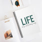 LIFE...Living isn't fricking easy! This funny notebook is a great way to show your personal sense of humor! Also makes a perfect gift for that funny friend in your life! This journal has 118 ruled line single pages for you to fill up!
