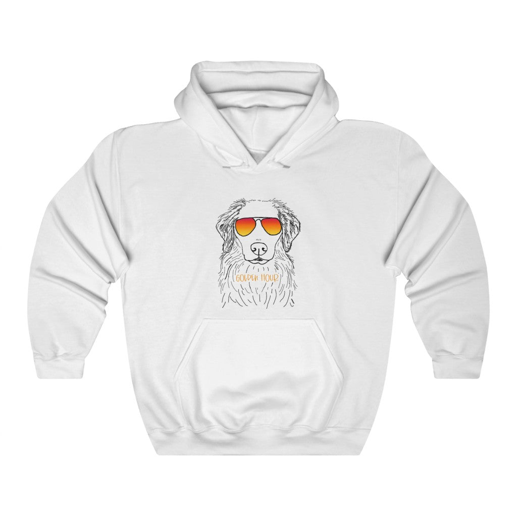 Happy Golden Hour! This hoodie sweatshirt is perfect for trying to catch that golden lighting with your golden retriever! Perfect gift for that golden lover in your life.