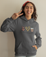 Peace, Love, and Iced Coffee... the only things that matter! This hoodie sweatshirt is perfect for those brisk morning walks to get coffee, or just for cozying up at home with your favorite iced coffee in hand.  This hoodie makes the perfect gift for that iced coffee drinker in your life!