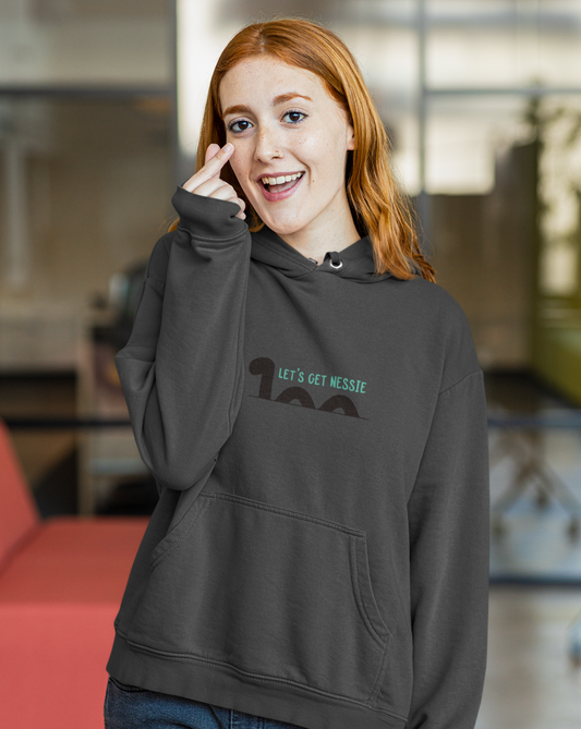 Let’s Get Nessie! This Loch Ness Monster inspired hoodie is perfect for those nights getting messy searching for the mysterious Nessie.