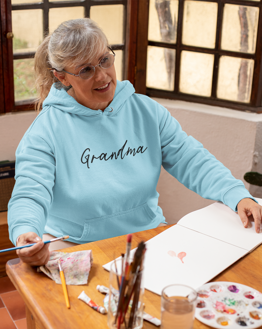 Grandma Script Hoodie Sweatshirt