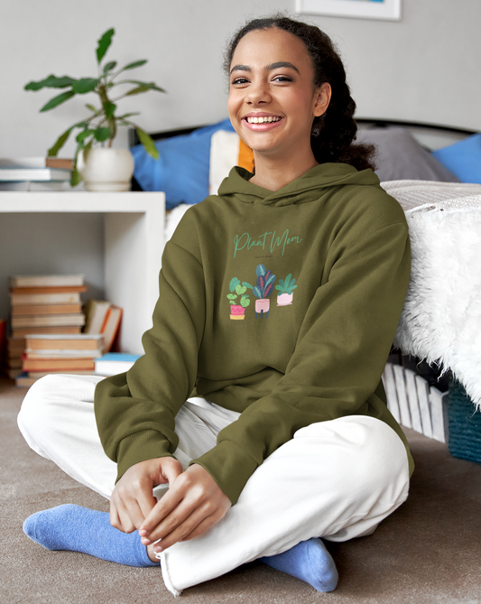Plant Moms are the best moms. I mean, it is hard to keep plants alive so it must mean you just have the magic touch. This bright and fun hoodie includes potted plants with “Plant Mom” printed across the top. Designed with a super soft cotton, this is the ultimate upgrade to your wardrobe.