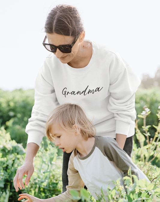 Grandma Script Crewneck Sweatshirt