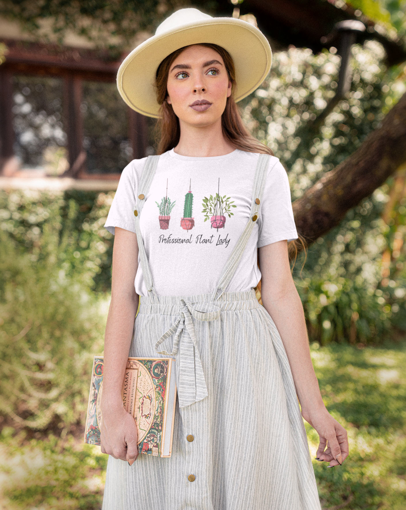 If you have kept your plants alive for more than a week, you are basically a professional.  This "Professional Plant Lady" cotton t-shirt is both stylish and funny.  Made with super soft cotton and is perfect for all day wear.  Upgrade your style today with this cute plant lover t-shirt.